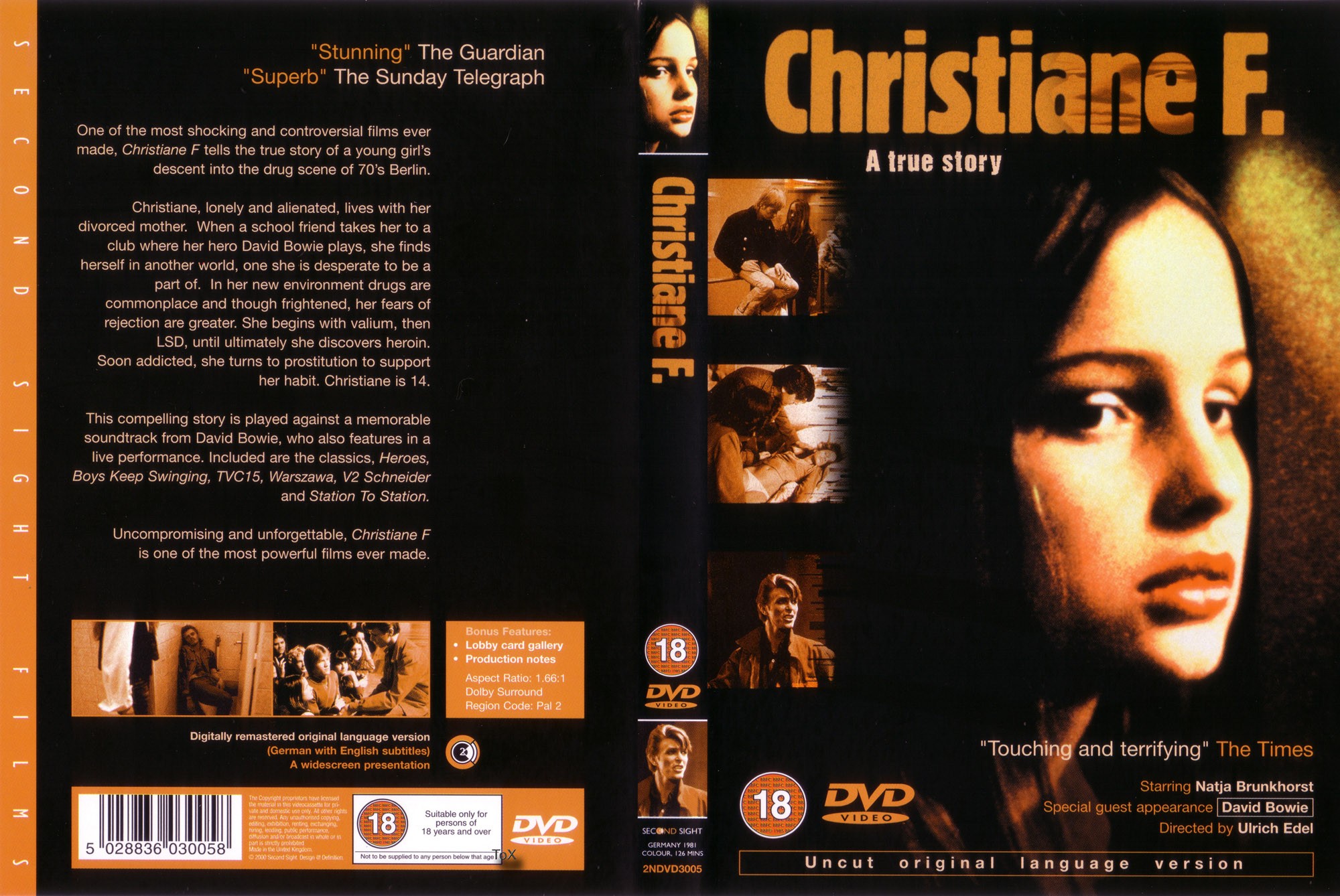 Eu, Christiane F. – 13 Anos, Drogada e Prostituída. 1981 | Dear, CineHaus .  ..